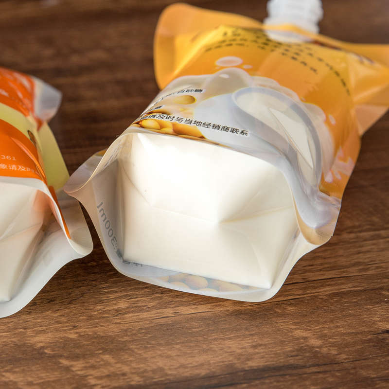 豆浆袋子一次性食品级商用 豆浆袋自立吸嘴袋 包装袋豆浆袋打包袋