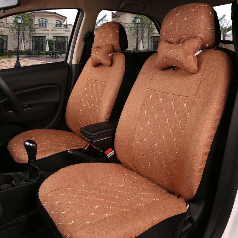 特鲁夫A5 A8 A3 T20 E50 T50电动车四轮汽车四季通用布艺坐垫座套