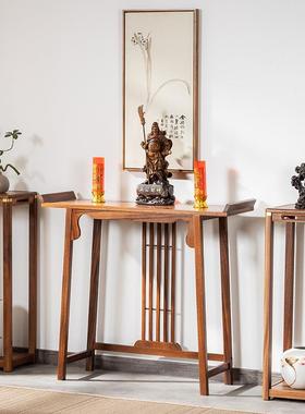 木新式窄长条实案玄关XZJ-08XG玄桌简约现代中靠墙关案台供奉桌端