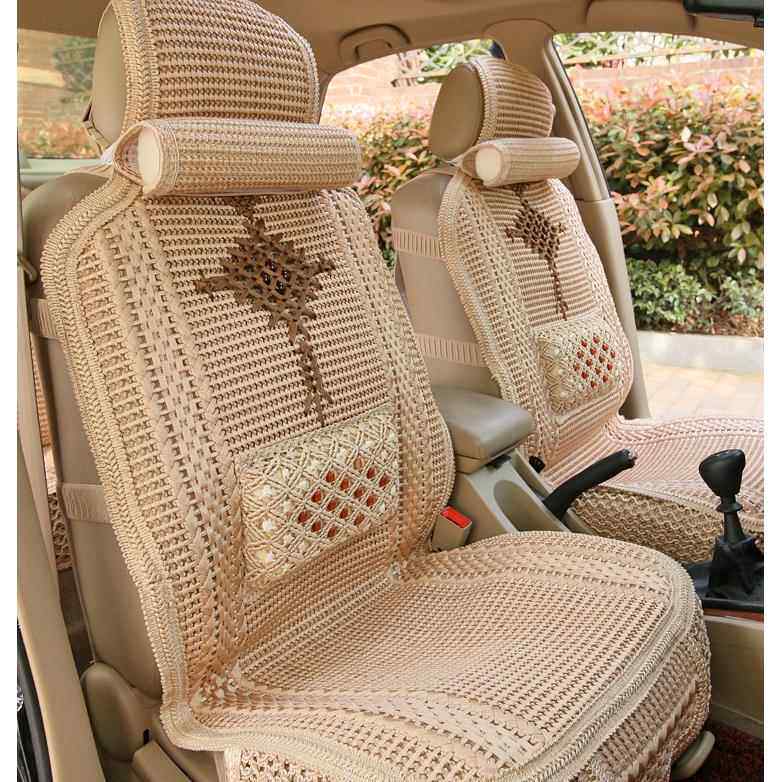 汽车坐垫套新款桑塔纳朗动福克斯轿车夏天季凉垫四季通用冰丝座垫