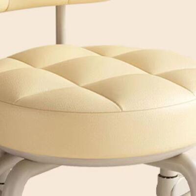 滑轮XVB小凳子学人带万向轮步矮凳家用懒轮滑缝靠背儿童凳美子带