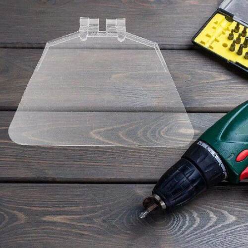 2pcs Bench Grinder Guard Protective Shield Cover Eye