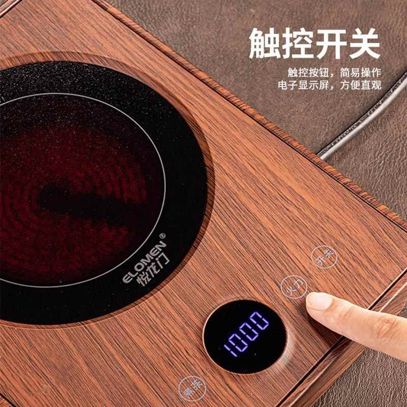 动自茶盘家用F765T86T茶具合套装全一体轻奢茶海小型茶台烧水组壶