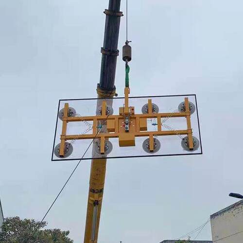 电动玻璃吸盘幕墙门窗施工固定器吊车起重强力重型真空吸吊机