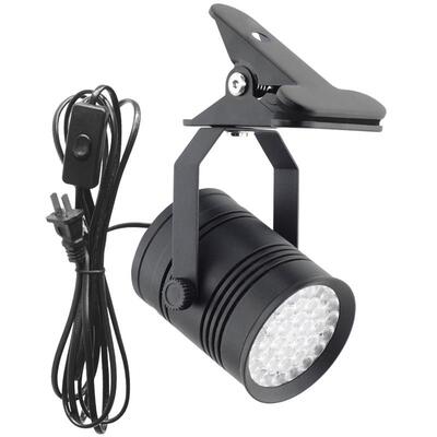 LED夹子射灯超高亮聚光36/50/75W串联会展服装店商铺免接线高显