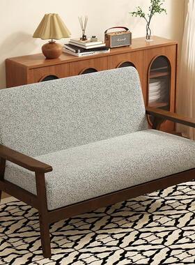 小户型客厅简易双人沙发经济型房间窄版两人位以休息区公寓小尺寸