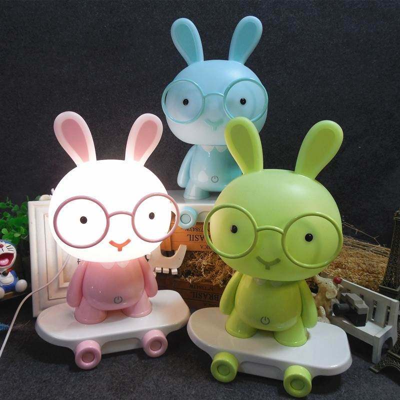 Desk lamp of skateboard bunny bedroom head lamp children在类目 家装主材, 灯具灯饰, 小夜灯中 - 来自Buy2taobao.com提供专业的淘宝代购服务