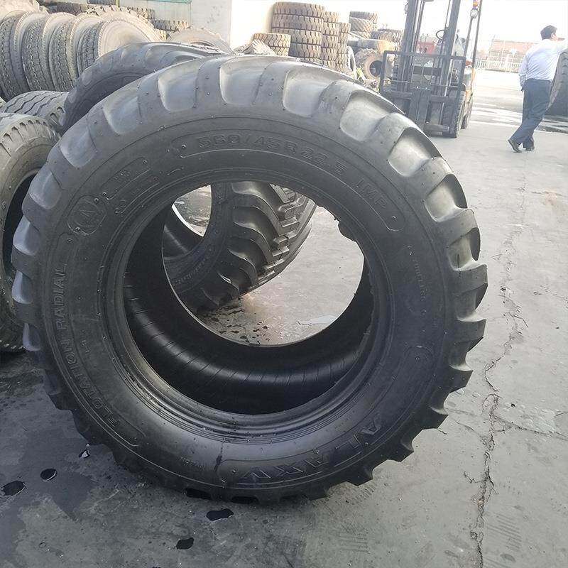 560/45R22.5打捆机轮胎宽基悬浮钢丝真空农业机械轮胎