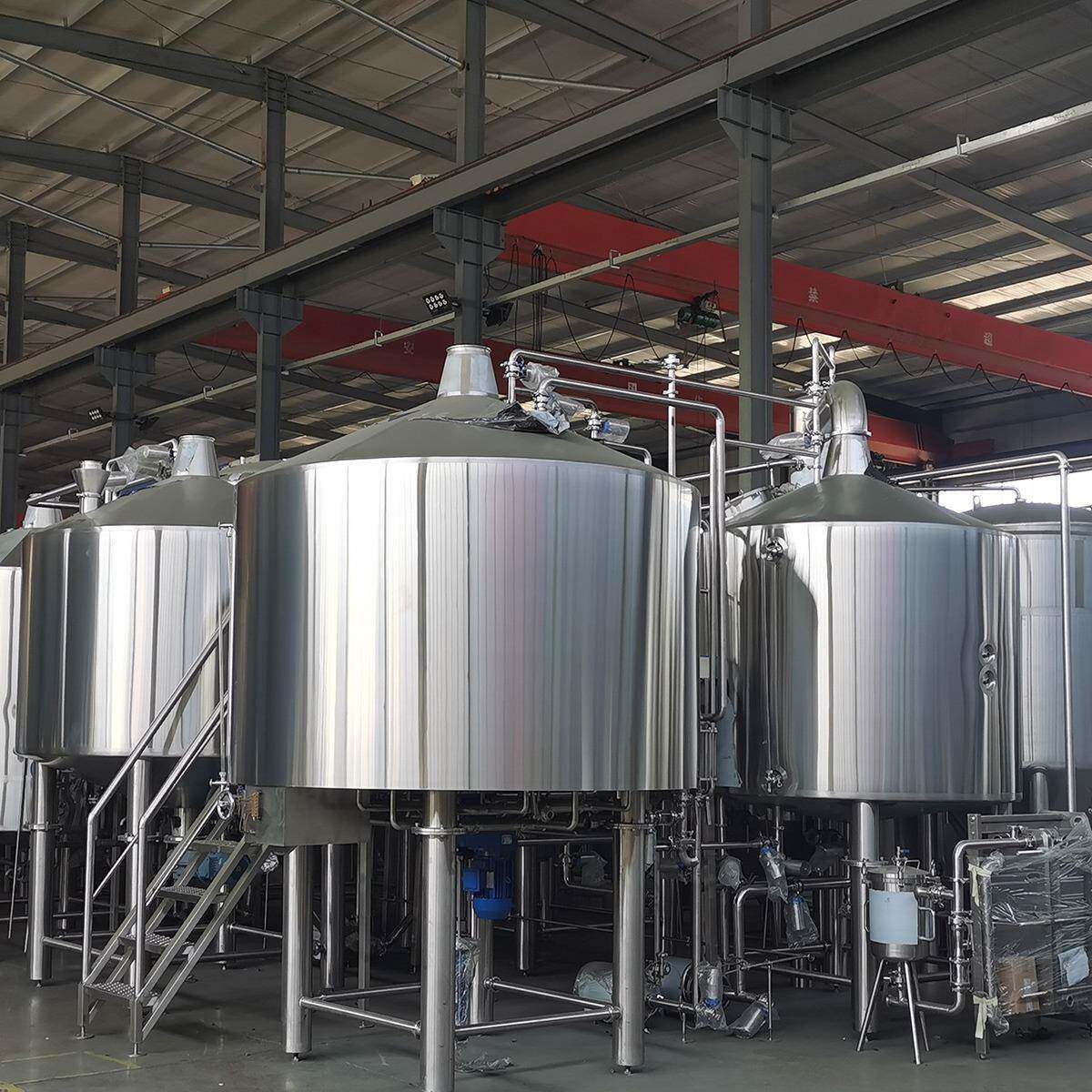 精酿啤酒设备中小型生产不锈钢发酵罐糖化锅自酿扎啤机食品级
