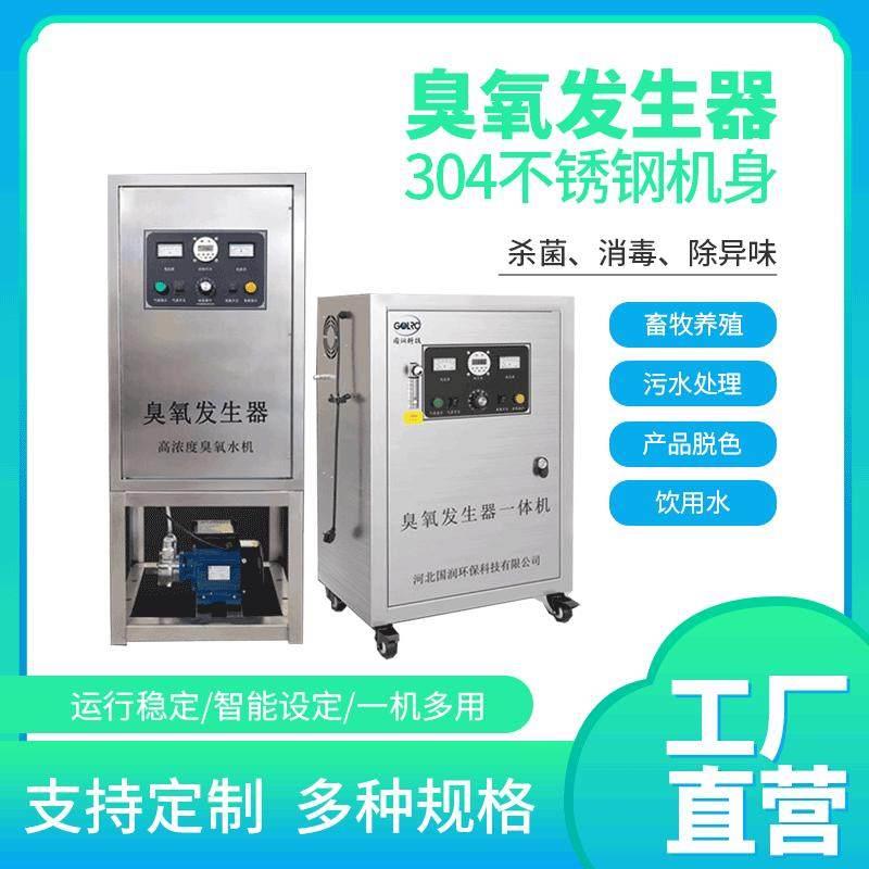 臭氧发生器小型高浓度水产养殖场不锈钢材质耐腐蚀饮用水污水处理