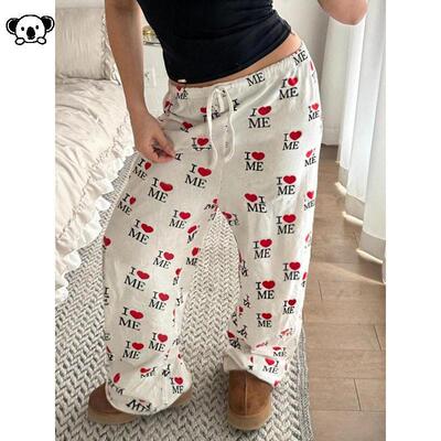 C 80496 Women Daily Wear Sweatpants Casual休闲运动裤