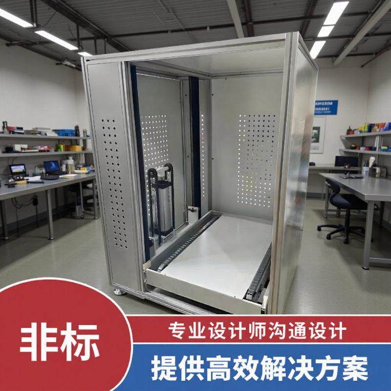 工装板组装双层线升降提升机 倍速链线配套安装 可编程序控制运行