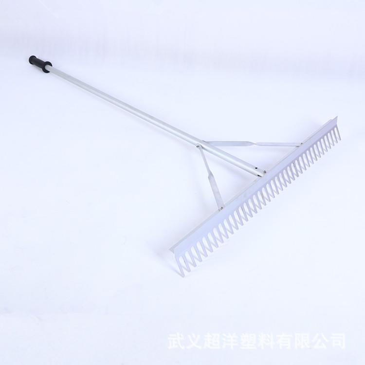 厂家园林工具树叶耙子铝耙搂草树叶刮落叶耙 农用草耙平沙耙