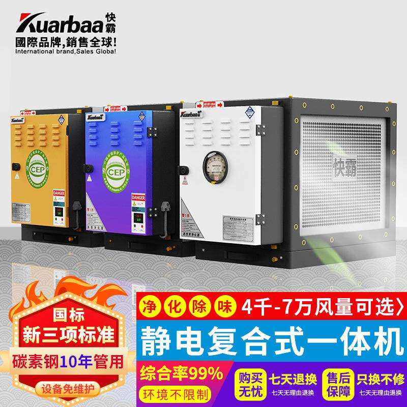 油烟净化器餐饮复合净化除味一体机商用烟雾净化器酒店饭店AA