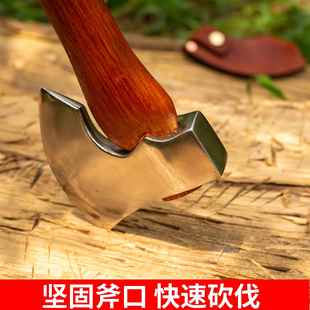 6功5240mm原 把玩小手斧露营锰野户餐劈柴工具野营斧多 钢外迷你款