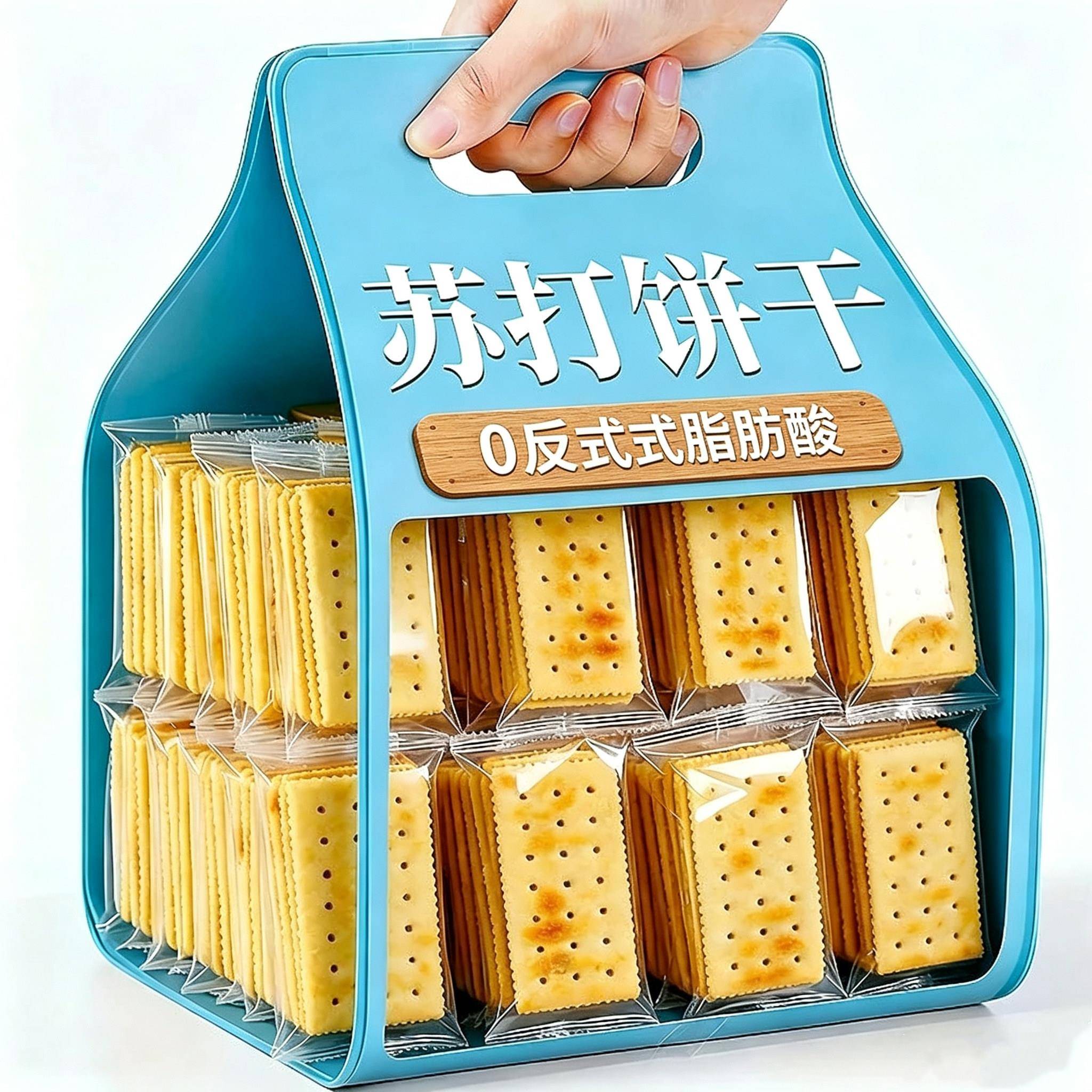 马来西亚原装进口DOE奶盐苏打饼干薄脆海盐咸味休闲办公解馋零食
