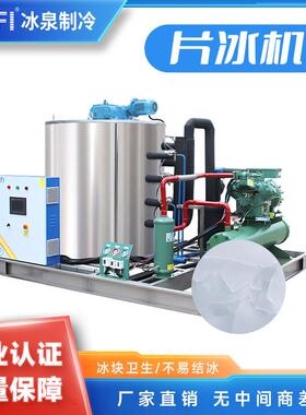 10吨片冰机广泛适用于农业渔业食品加工大型制冰机大型保鲜碎冰机