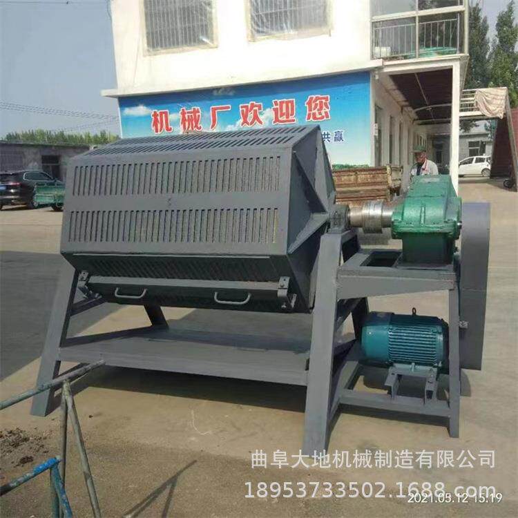 滚筒式去毛刺机六角滚筒抛光机铁块振动研磨除锈机