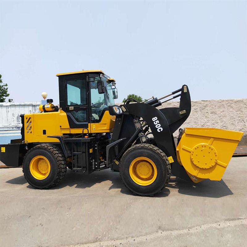 自料DUQ装载机搅拌斗不用电装载机拌铲斗拆卸搅方便上混凝运输铲