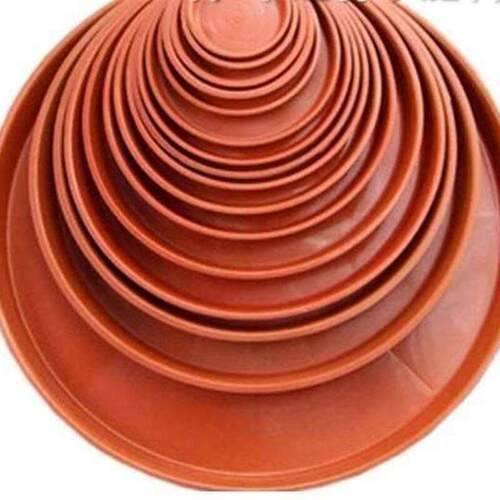 circular plastic tray Plant pot tray with water tray base