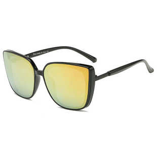 New Sunglasses Women Fashion Designer Cat Eye Sun Glasses Fe