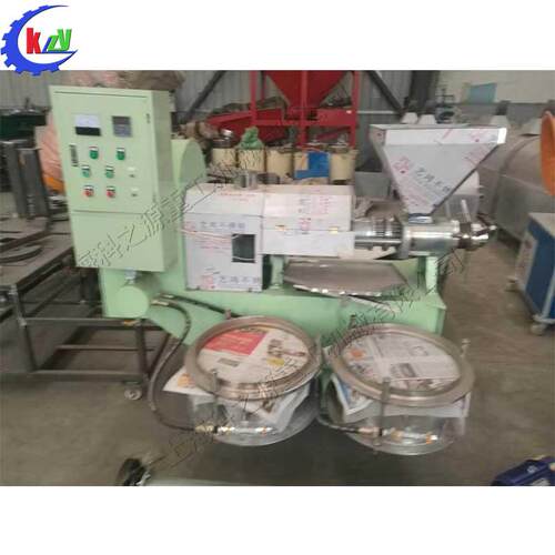 自动化榨油机小型油厂花生玉米油螺旋式榨油设备不锈钢压榨机
