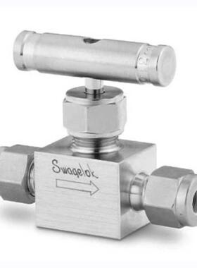 SS-26VS8 不锈钢整体式阀帽针阀，0.73 Cv，1/2 in. 世伟洛克卡套