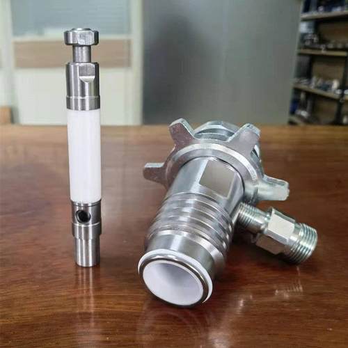 固瑞可395PC490PC喷涂机配件陶瓷泵体柱塞杆活塞杆挂钩式缸套