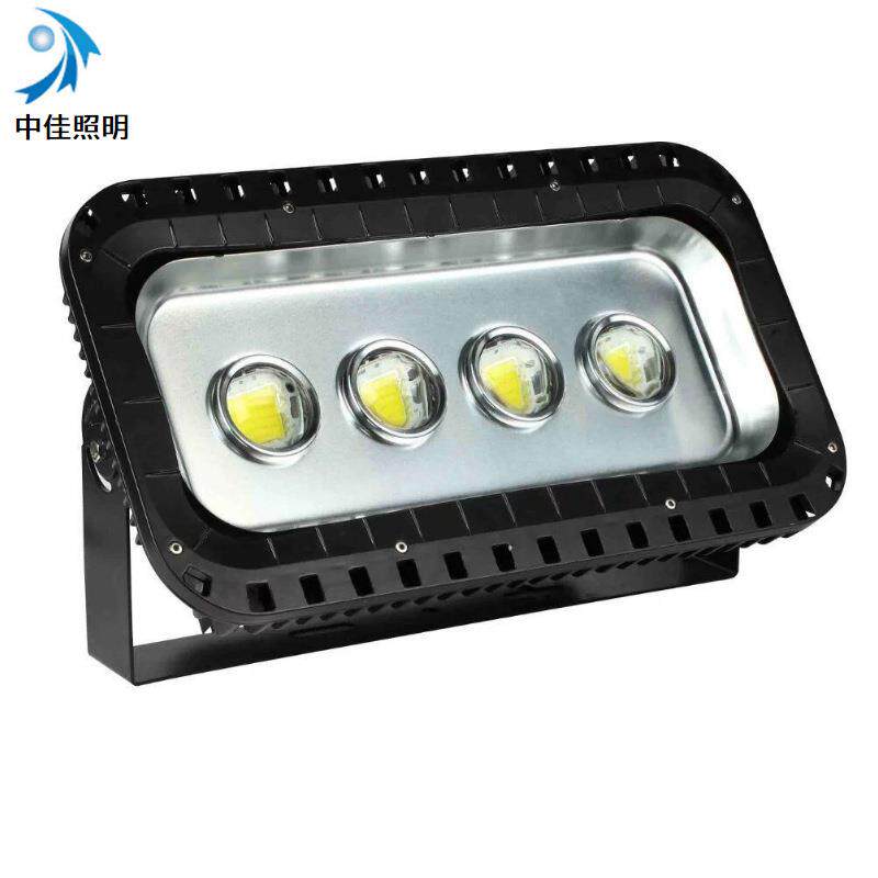 LED投光灯100W150W200W 眼镜泛光灯集成压铸户外防水隧道灯 灯具