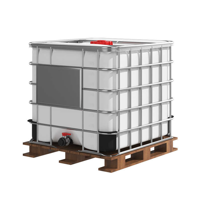 全新IBC吨桶大开口径加厚食品级储水桶白塑料桶集装桶1000L木托盘