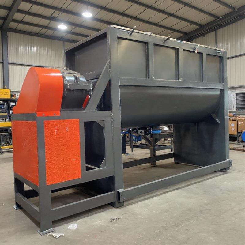 商家供应不锈钢粉末混料槽 化工粉体卧式搅拌机 化学品混合设备