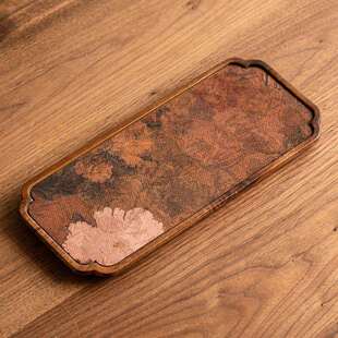 胡桃木防泡盘用ATK家茶席办公室茶台中式 禅意茶具配件茶水干台水