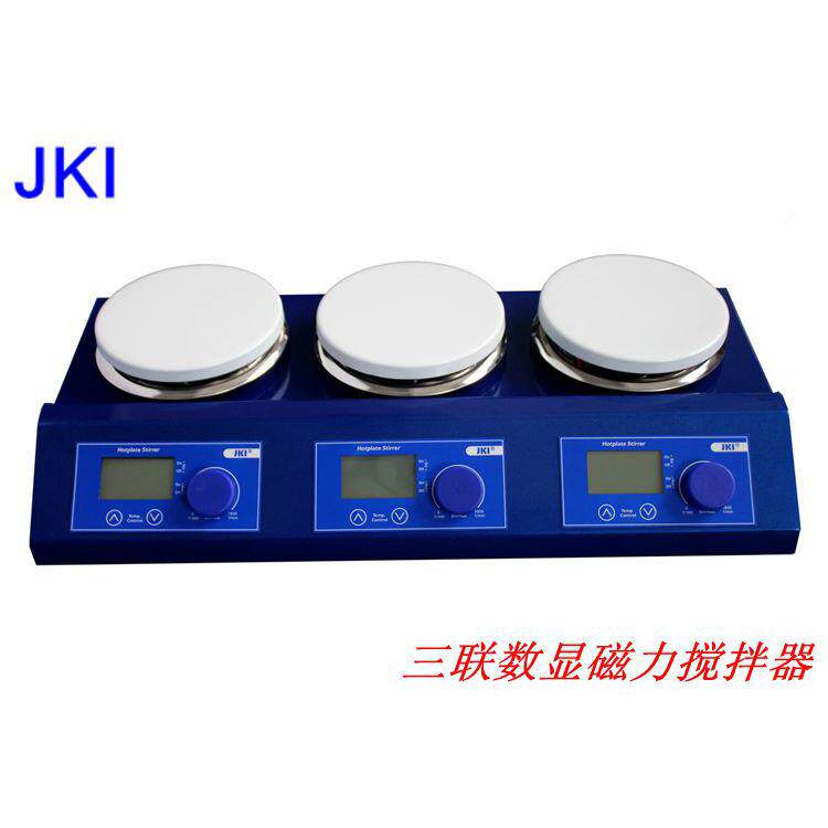 热卖促销3联磁力搅拌器加热磁力搅拌器恒温JKI上海精科