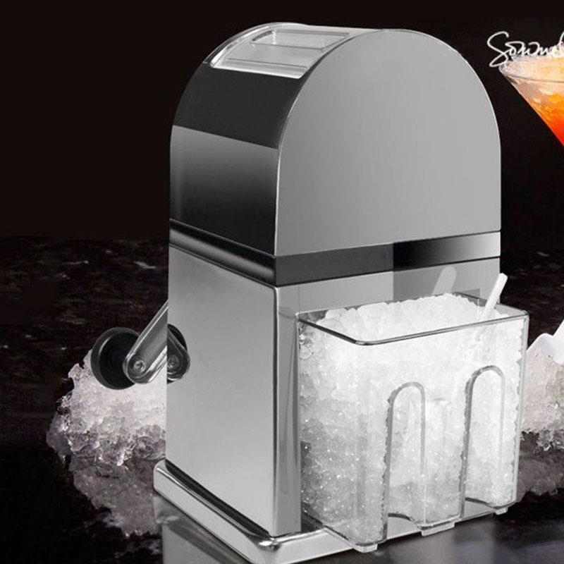 酒吧手摇碎冰机商用家用刨冰机手动刨冰器碎冰器碎颗粒创意家居