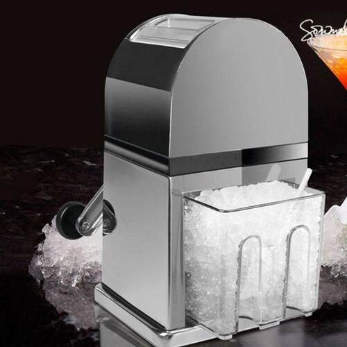 酒吧手摇碎冰机商用家用刨冰机手动刨冰器碎冰器碎颗粒创意家居