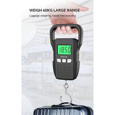Portable Digital Weight Scale 60kg 10g Electronic Luggage Ha