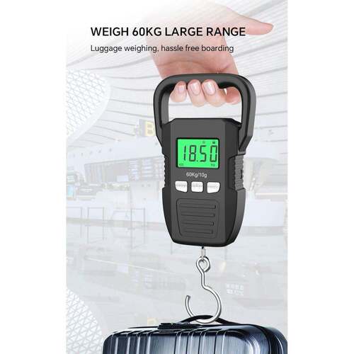 Portable Digital Weight Scale 60kg 10g Electronic Luggage Ha