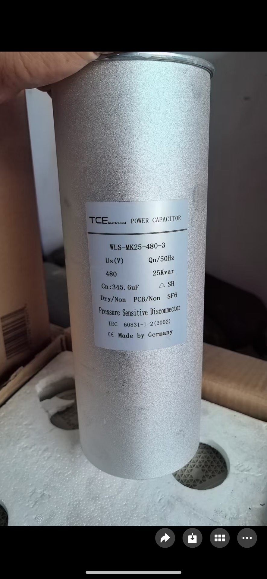 德国TCE薄膜电力电容