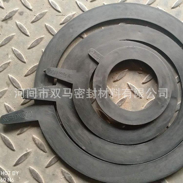 现货供应各种规格圆形橡胶密封垫片法兰垫片3.5mm加厚DN15-DN200