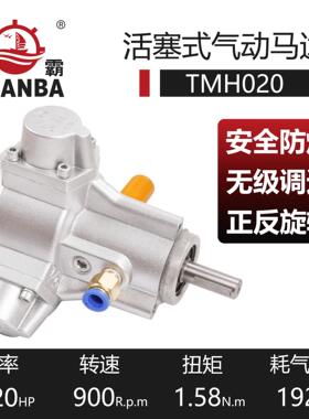 气动马达瑞安源霸活塞式气动马达TMH020基本型可配法兰减速机