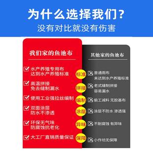 帆布鱼池家用阳台庭院简易漏水防锈双层支架游泳池蓄水水产养殖池