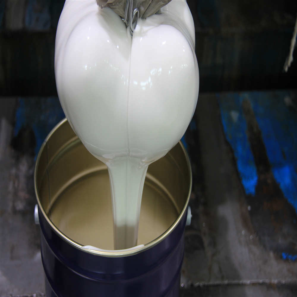 厂家直批乳白色液态模具胶 树脂工艺品耐高温抗撕拉液体模具硅胶