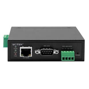 宇泰工业级TCP 485 422转以太网串口服务器UT 6801A IP转1口RS232