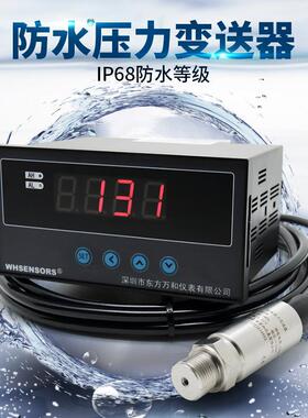 WH13列1FY压力变送器东万COF方和防水系负压变-送器