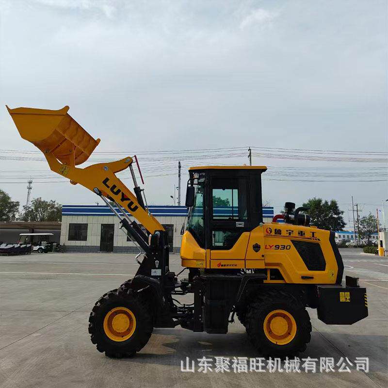 农用养殖清粪装载机30型建筑工地砂石铲车粮食垃圾加长臂抓草机