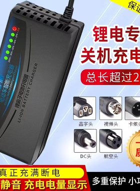 自动断电锂电池电动车充电器24v36v60v72v2A3A5A聚合物锂电池快充