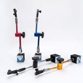 械万向表座杠杆百分座表微调磁表座千分表支架性强机磁力磁90力表