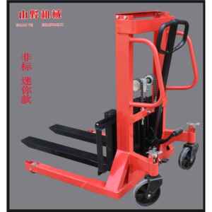 厂家供应非标定制堆垛高车 窄道升降液压装卸模具上料 手动堆高车
