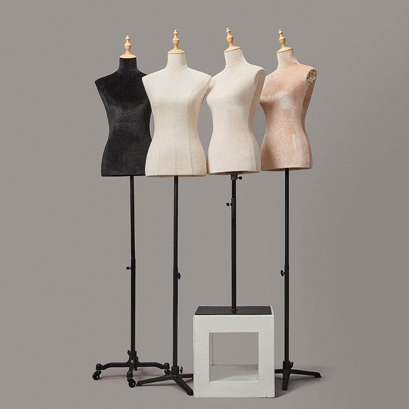 服装模特道具婚纱礼服旗袍展示架西服套装女款大尺码人台半身模特