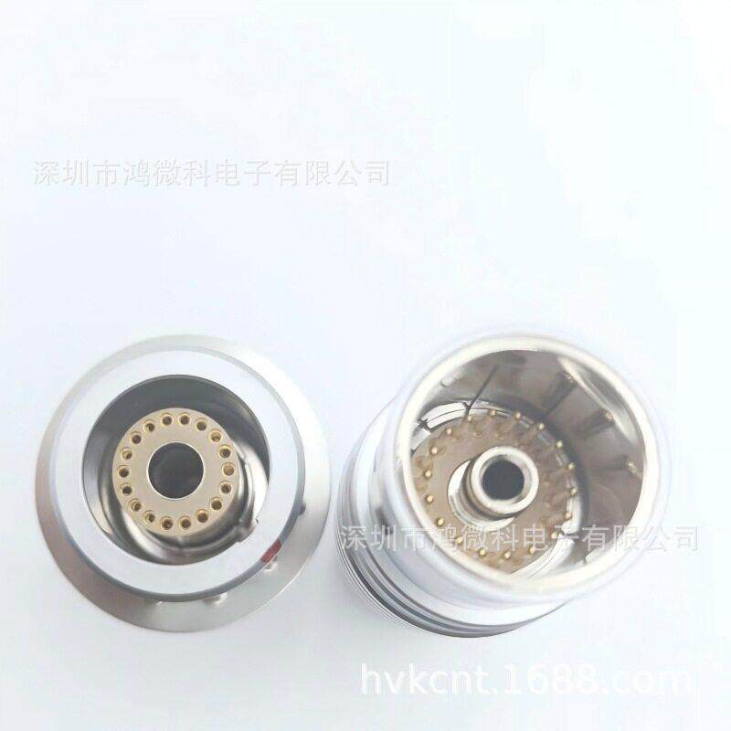 兼容雷莫B系列圆形推拉自锁连接器4B1气管18芯航空插头插座直销